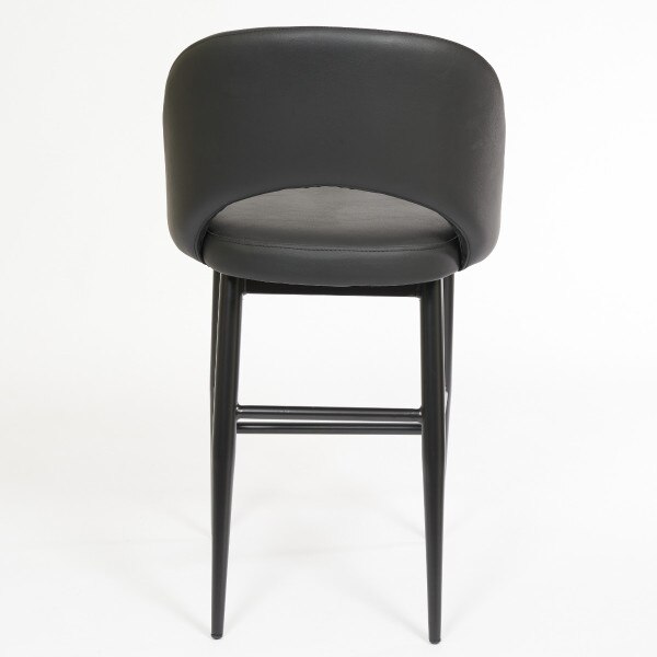 Henricks Stool black leatherette